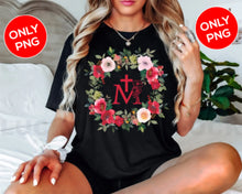 Load image into Gallery viewer, M & Faith Cross PNG Files, Faith PNG, Religious SVG, Spiritual t-shirt, Faith Clipart, Christmas t-shirt, cross png, Christian Shirts, Cut file for cricut, free png files, silhouette, vector ai, clipart, editable svg file