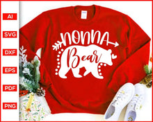 Load image into Gallery viewer, Nonna Bear Svg, Polar Bear Svg, Dancing Bear Svg, Family Bear Svg, Papa Bear Svg, Black Bear Svg, Grizzly Bear Svg, Brown Bear Svg, Cut file for cricut - My Store