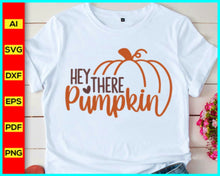 Load image into Gallery viewer, Hey There Pumpkin SVG, PNG, halloween svg, Kid Pumpkin Patch, Fall, Thanksgiving, Halloween, Pumpkins, Svg, Dxf, Cut Files, Clipart, Baby's First halloween Png, Fall Digital Downloads, Autumn Svg, Infant Fall, Baby Halloween svg, Kids Halloween Shirt svg file, Disney SVG files for sale, Buy Disney SVG designs
