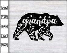 Load image into Gallery viewer, Bear Bundle Svg, Mama Bear Svg, Grandma Bear Svg, Grandpa Bear Svg, Family Bear Svg, Papa Bear Svg, Baby Bear Svg, Son Bear Svg, Daughter Bear Svg - My Store