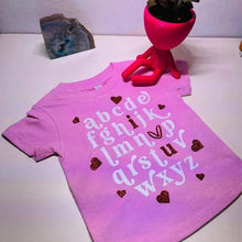 Load image into Gallery viewer, Valentine Alphabet I Love You Svg, Kids Valentines Svg, Love Alphabet Svg, Alphabet Svg, Valentine's Day Svg, Valentine Shirt Svg, Alphabet A-Z Svg, Funny Valentine’s Day, Teacher Valentine Shirt, Funny Toddler Valentine Shirt, Disney SVG files for sale, Cut file for cricut, free svg files, silhouette, vector ai, clipart, editable svg file