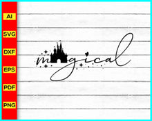 Load image into Gallery viewer, Mickey Mouse SVG, Magical and Fabulous SVG, Trip SVG, Customize Gift Svg, Vinyl Cut File, Minnie Mouse Svg, Vacation SVG, Disney Svg, Disney Character Svg - My Store