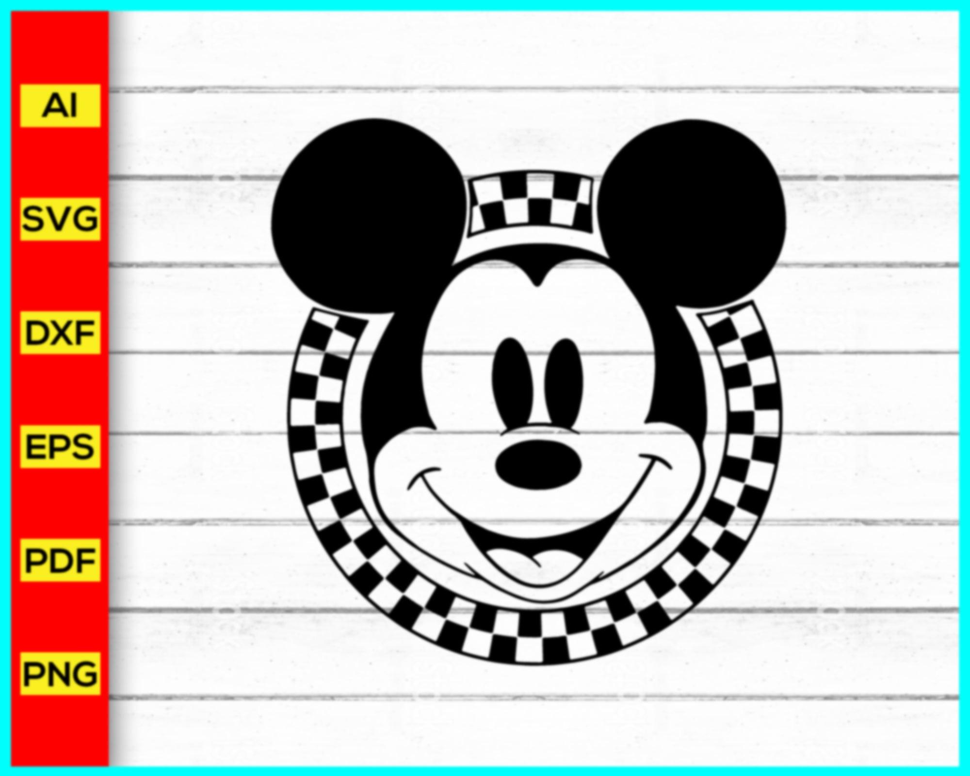 Checkerboard Mickey Svg, Disney Mickey Mouse Digital FIles SVG JPG PNG – Disney  PNG