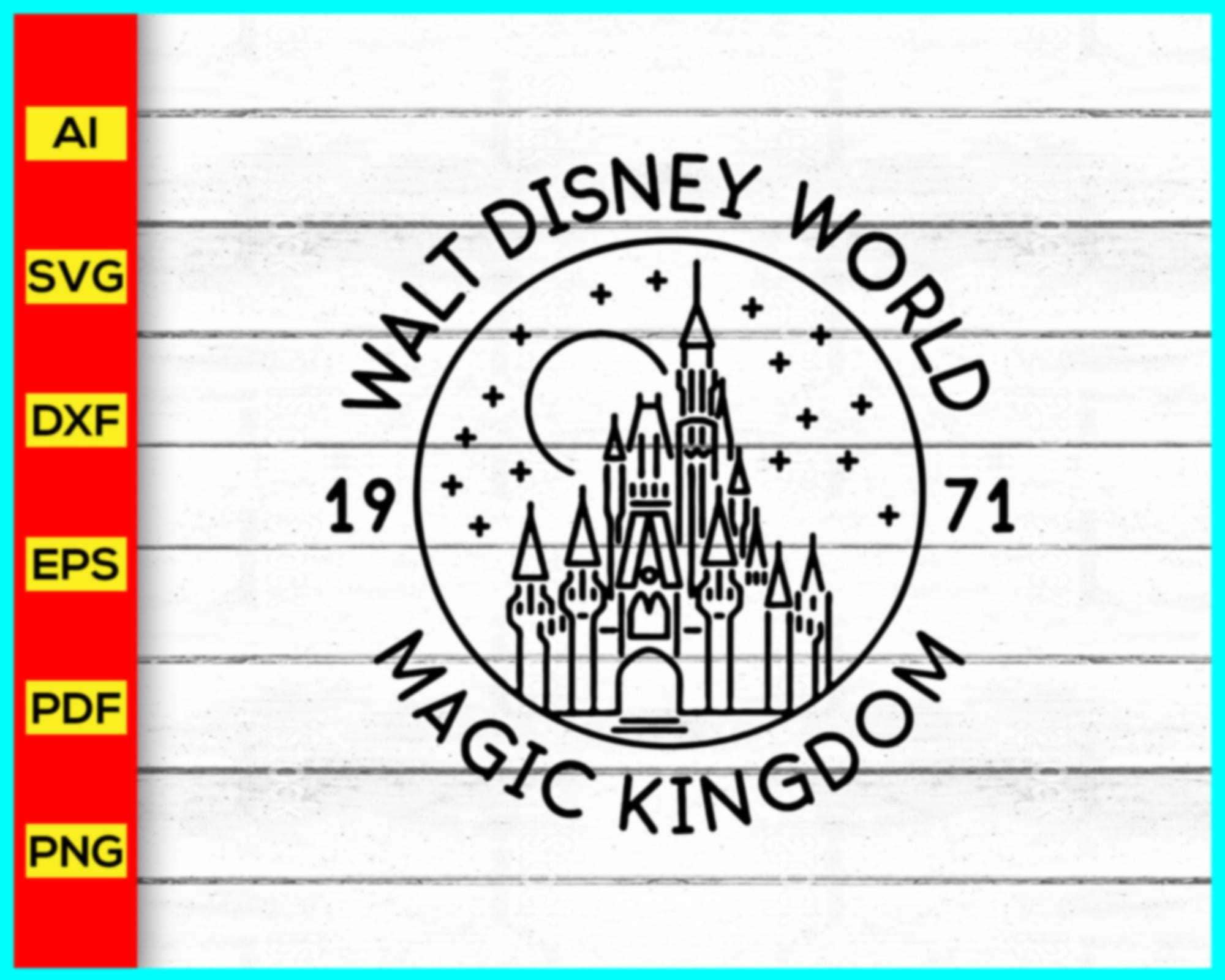 magic kingdom logo png