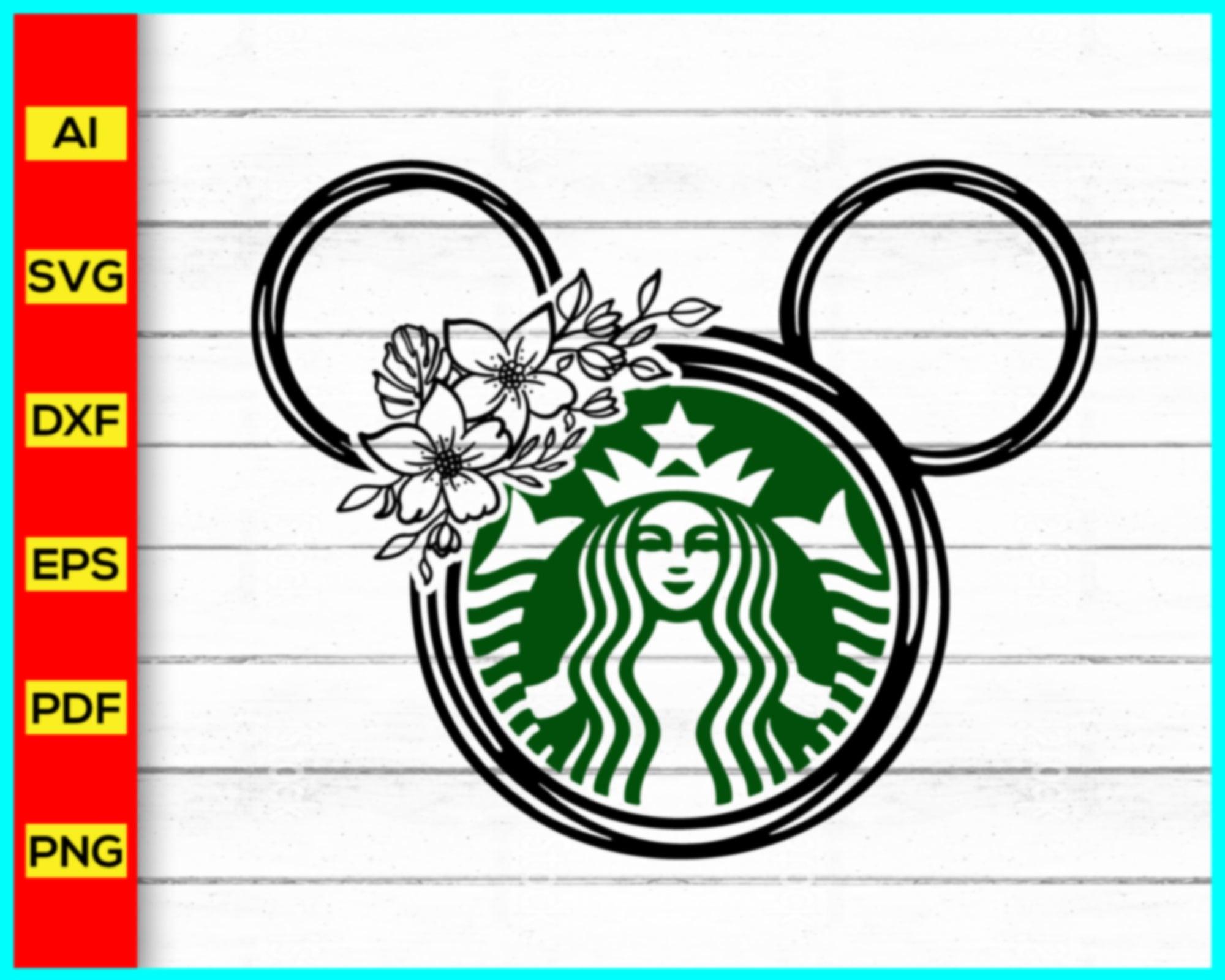 Dottie Digitals - Stars Mini Starbucks Cup SVG PNG DXF Cutting