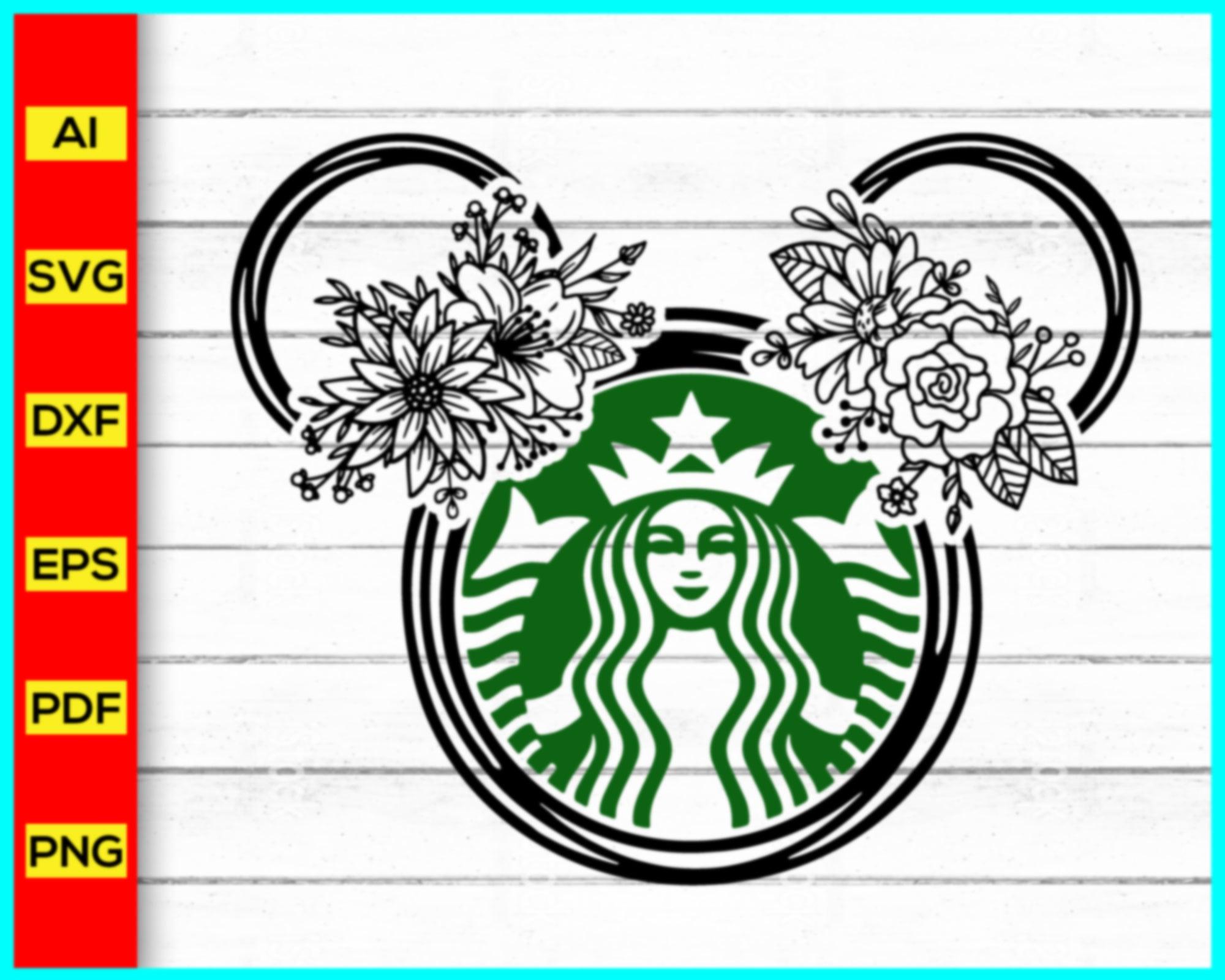 Starbucks Coffee clipart, Starbucks Logo SVG clipart, SVG cut