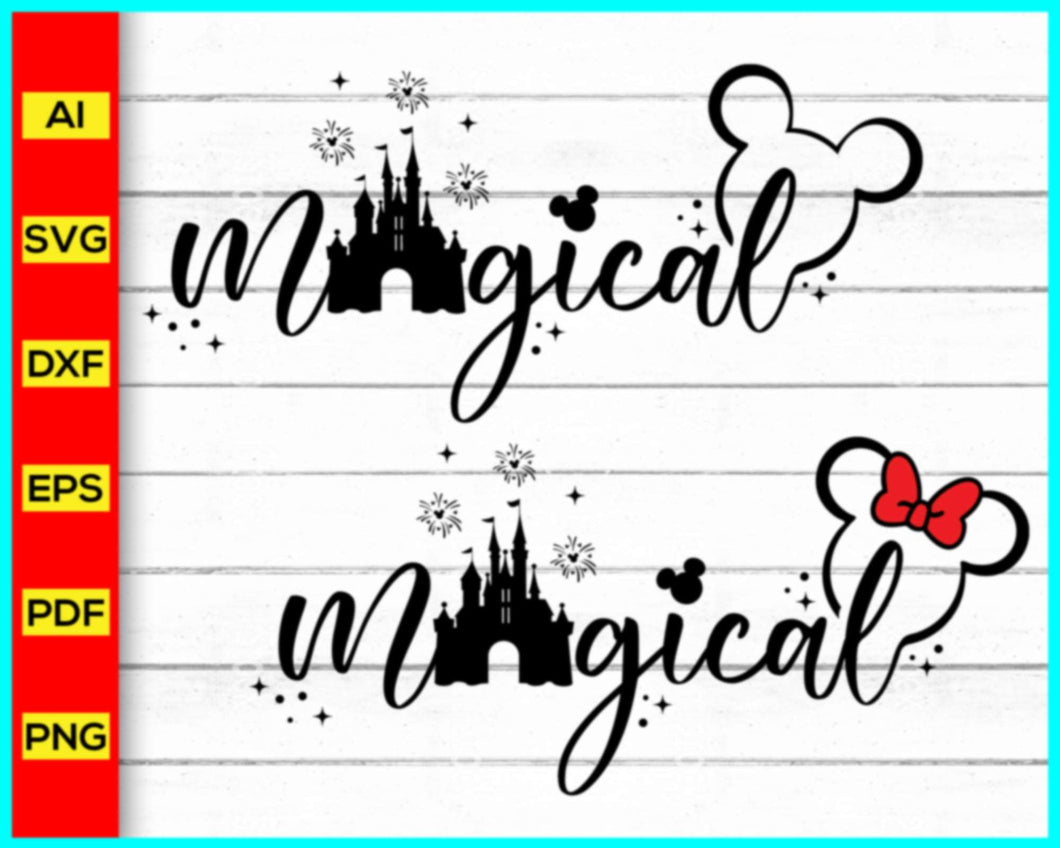Magical Svg, Magical and Fabulous, Family Trip Shirt Svg, Tinkerbell Svg, Stay Magical Svg, Disney Family Vacation 2023 Svg, Family Trip Svg, Disney Trip svg - Disney PNG