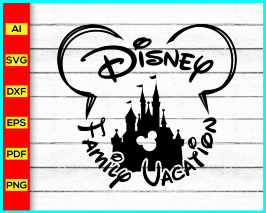 Disney Family Vacation Svg, Family Trip Svg, Disney Trip svg, Disney Mickey SVG, Magical Kingdom Svg, Disney Trip Svg, Disney Group Shirt, Disney Family Shirt - Disney PNG