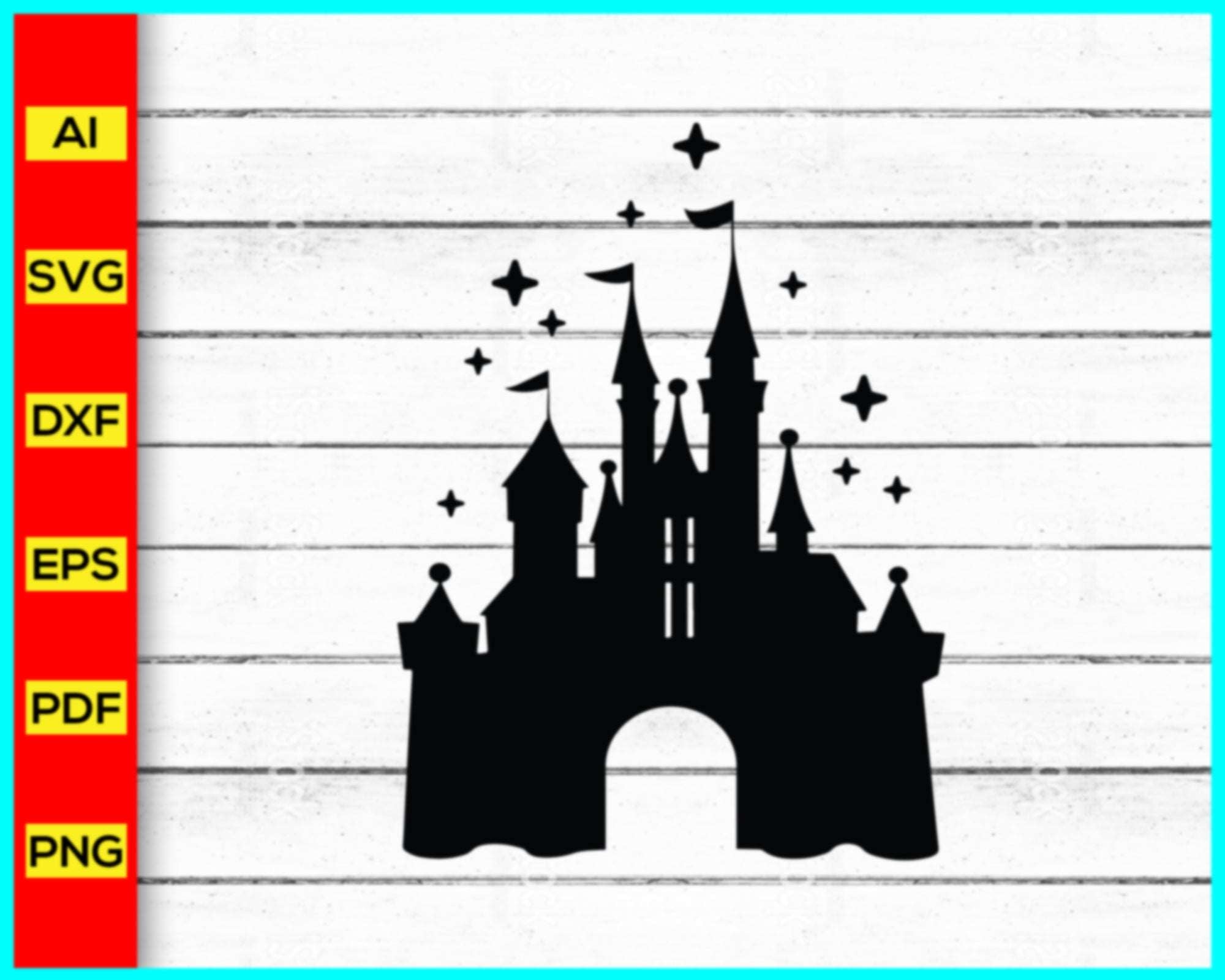 Castle Svg, Mouse Castle Svg, Magic Fairy Svg, Magical Castle Svg, Cas ...