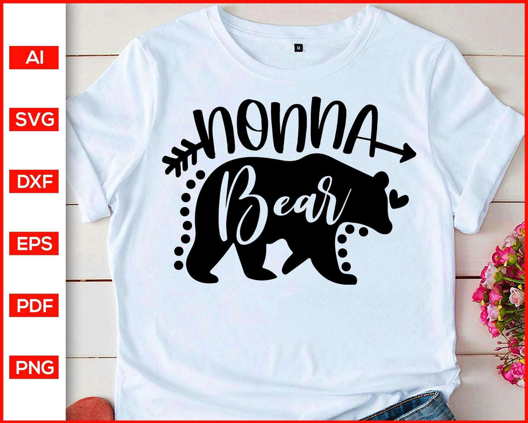 Nonna Bear Svg, Polar Bear Svg, Dancing Bear Svg, Family Bear Svg, Papa Bear Svg, Black Bear Svg, Grizzly Bear Svg, Brown Bear Svg, Cut file for cricut - My Store