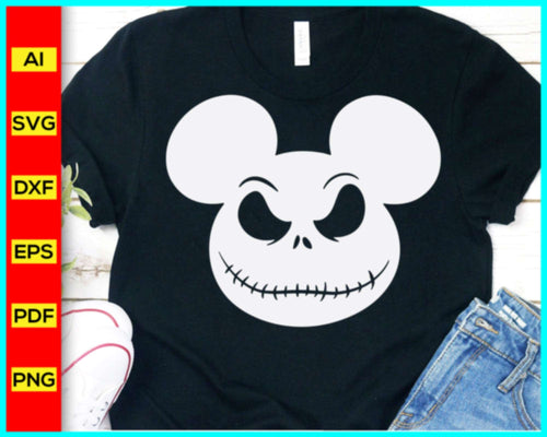 Mickey Mouse Jack Skellington Svg, Nightmare Before Christmas, Mickey Shirt Svg, Skellington Svg Png, Skellington Mickey Svg, Christmas Svg Png, Mickey Skellington Svg Png, Disney Mickey Skellington Christmas Svg, trending in google, Cut file for cricut, free svg files, silhouette, vector, clipart, editable svg file