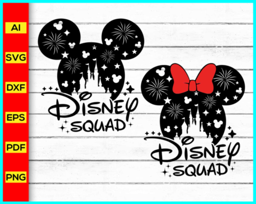 Disney Squad Shirt Svg, Family Shirt Svg, Disney Trip Svg, Disney Squad Svg, Disney Group Shirt, Disney Family Shirt, Disney Vacation Tee Svg Png - Disney PNG