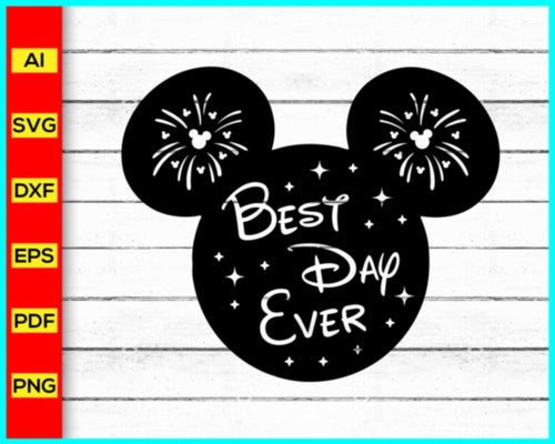 Best day ever Svg, Magical Svg, Disney World svg, Family Trip Shirt Svg, Fairy Sparkle svg, Tinkerbell Quote Svg, Disney Squad Shirt Svg, Family Shirt Svg - Disney PNG