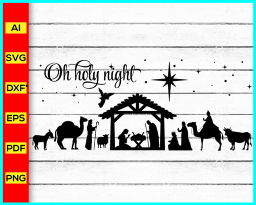 Nativity scene svg, Nativity Christmas, Nativity set, Nativity scene set, Nativity scene lights, Nativity scene decoration, Nativity scene png, free nativity images, digital download, Manger Scene, Merry Christmas svg, Christmas Scene svg, Christmas svg, birth of christ svg, oh holy night svg, Catholic clipart, christian svg, Nativity Manger Scene, Jesus Svg, Faith Svg, trending in google, Cut file for cricut, free svg files, silhouette, vector ai, clipart, disneypng