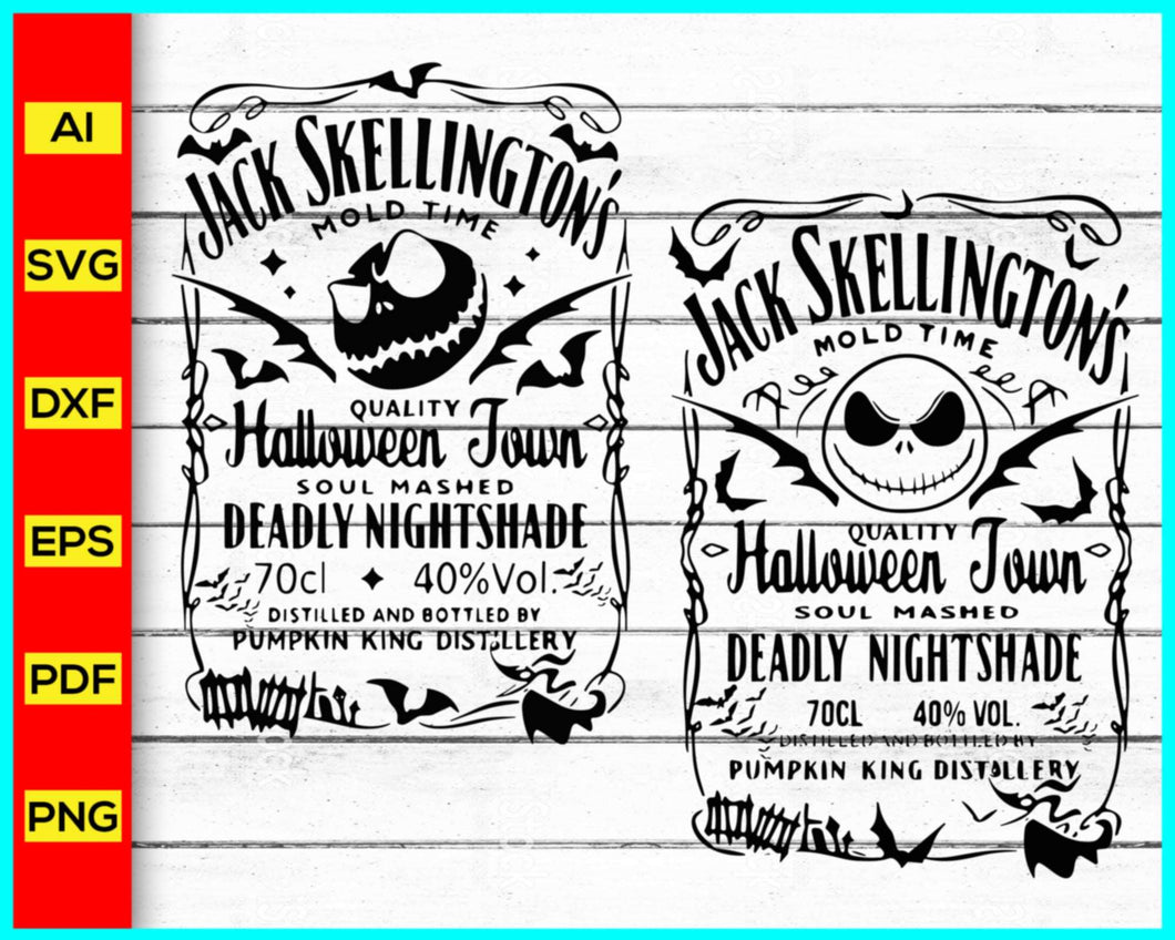 Jack Skellington Whiskey Svg, Nightmare svg, Jack smile face svg, Nightmare before Christmas svg, Halloween svg, Jack and Sally svg, Jack Skellington svg, Sally svg, trending in google, Cut file for cricut, free svg files, silhouette, vector, clipart, editable svg file