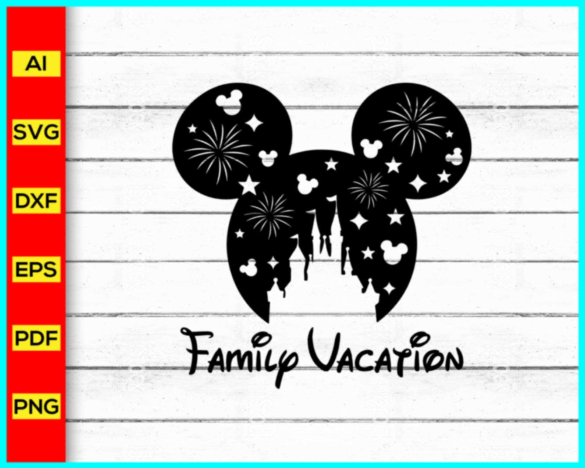 Vacation SVG, Mickey Mouse SVG, Trip SVG, Customize Gift Svg, Vinyl Cu ...