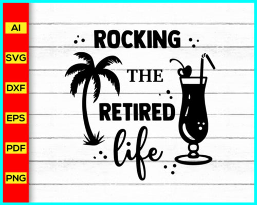 Retirement Svg, Retired Svg, Cheers Svg, Goodbye quotes, Retirement quotes, Cut file for cricut, silhouette, vector, clipart, editable svg file - My Store