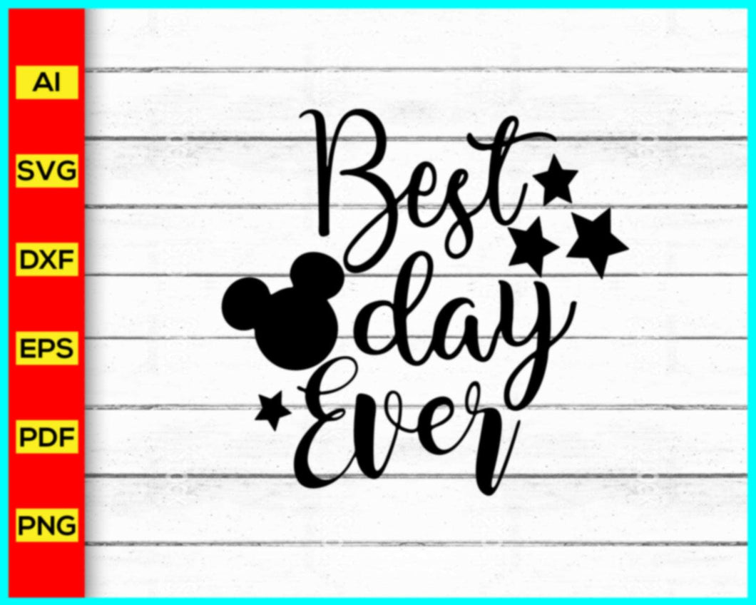 Mickey Mouse Svg silhouette Png, Disney Svg, Animal Kingdom svg, princess svg, Best Day Ever Svg, Magical SVG, Castle Svg, Mickey Mouse Clipart - My Store