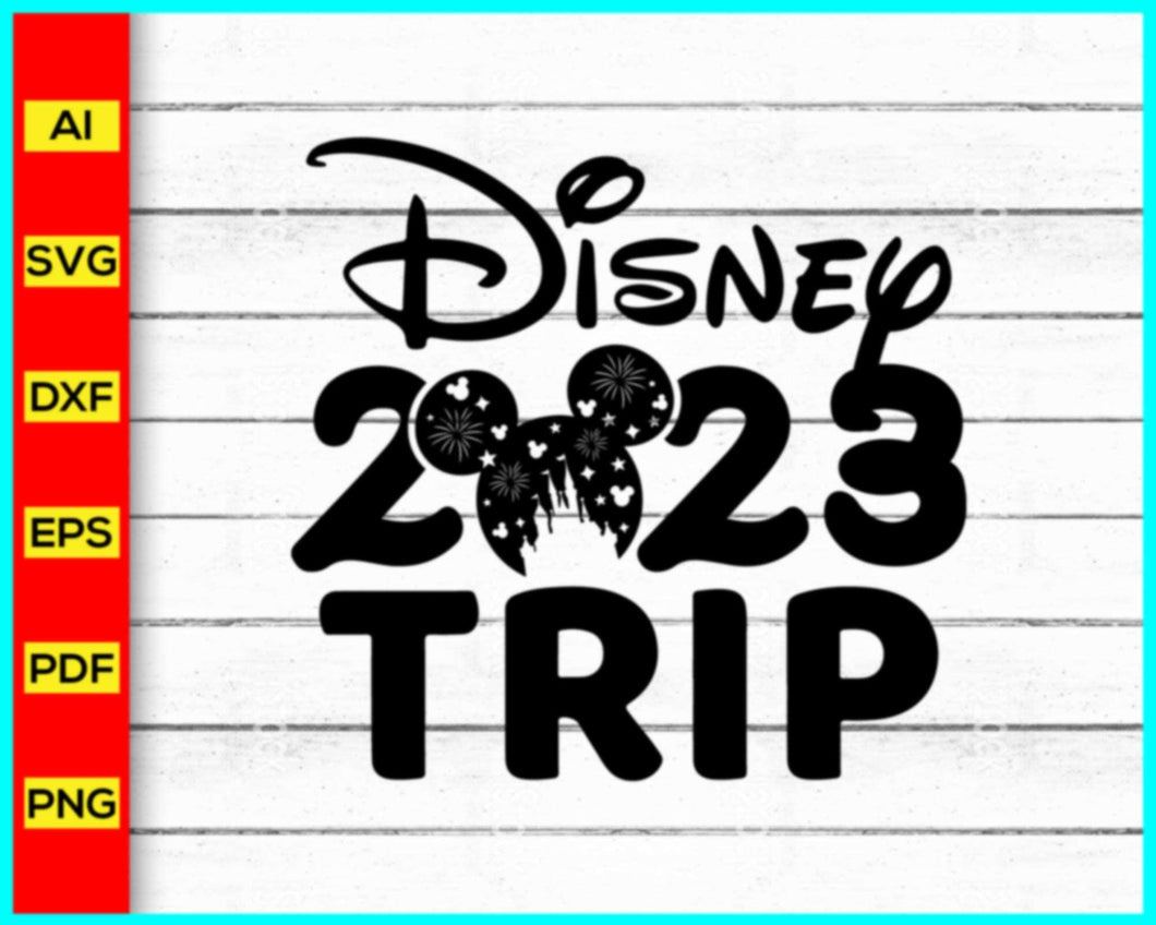 Family Trip 2023 SVG, Mouse SVG, Family Vacation SVG, Mickey Mouse Svg, Minnie Mouse Svg, Vinyl Cut File, Disney Svg, Disney Character Svg - My Store