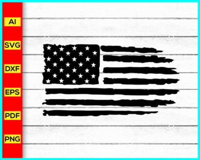 Distressed American Flag Svg, Distressed US Flag Svg, 4th of July Svg, Distressed Flag Svg, Patriotic Memorial Day, Partiotic Flag svg - My Store