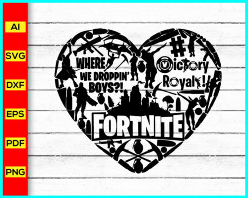 Fortnite Svg silhouette, Fortnite online video games svg, Floss Like A Boss, Squadgoals Svg silhouette, Victory Royal Svg silhouette, silhouette, vector - My Store