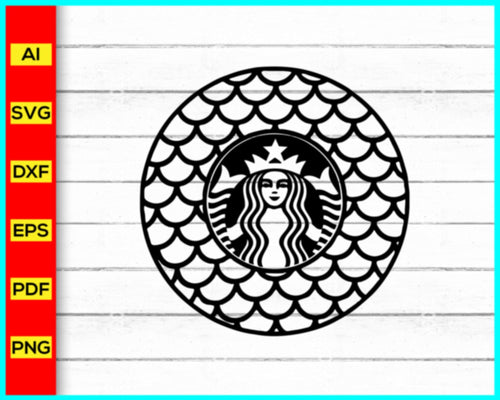 Mermaid Starbucks Coffee Svg, Starbucks Logo SVG, Coffee brand svg png, Starbucks Coffee Logo SVG, DXF, PNG, Cut Files - My Store