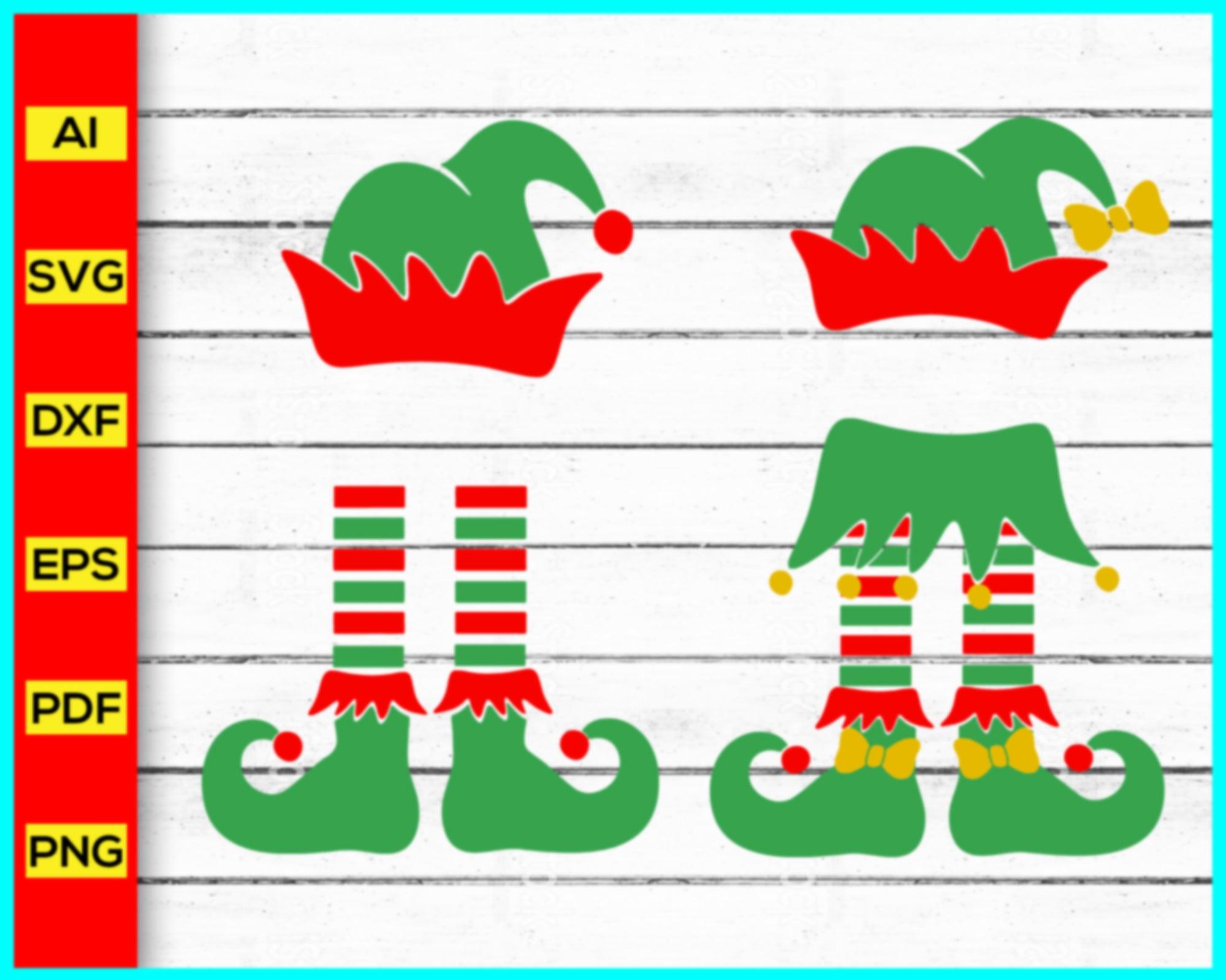 Boy Girl Elf Svg, Elf svg, Elf Family SVG, Christmas elf SVG, Family M ...