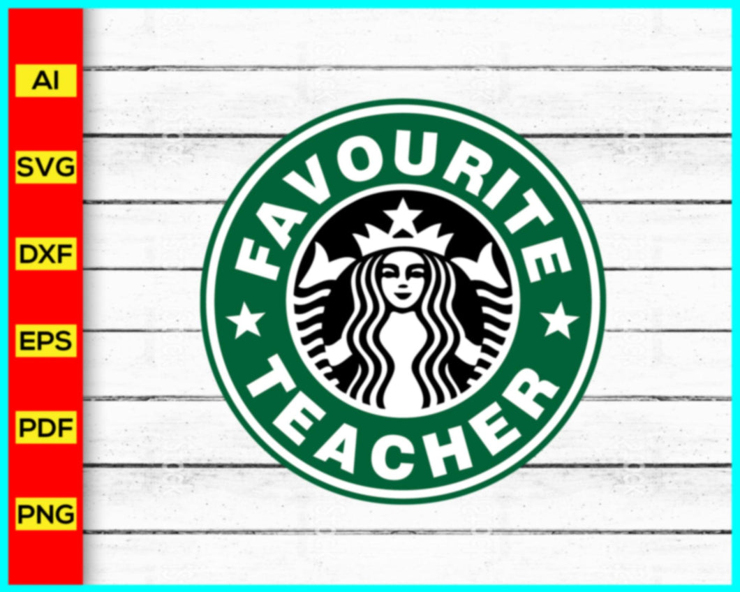 Teacher Svg, Teacher svg for Cricut, Teacher Life Svg, Teacher Wine Glass Svg, Starbucks Logo SVG, Coffee brand svg png, Starbucks Coffee Logo - My Store