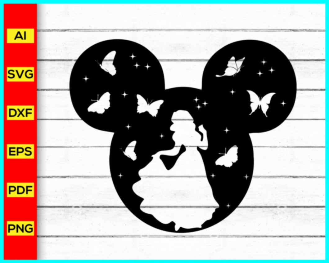 Disney Princess Mickey Mouse Svg, Encanto Svg Png, Princess Clipart, Mirabel Digital Download, mickey ears SVG, mickey mouse download - My Store