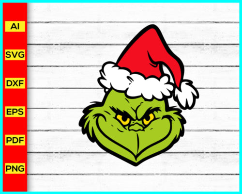 Grinch Face Svg Png, Grinch Svg Png, Grinch Christmas svg Png, Christmas svg, Christmas Grinch T-Shirts, Merry Grinchmas SVG, Dr. Seuss svg Png - My Store