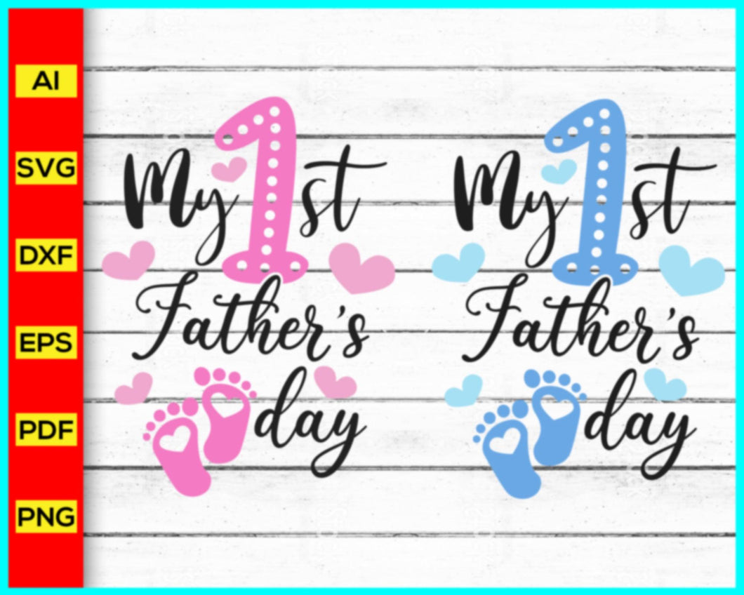 My first father's day Svg, Newly Father, Father's Day 2023 svg, Best Dad Ever svg, Father Papa Dad Daddy Svg png, Father's Day quotes svg - My Store