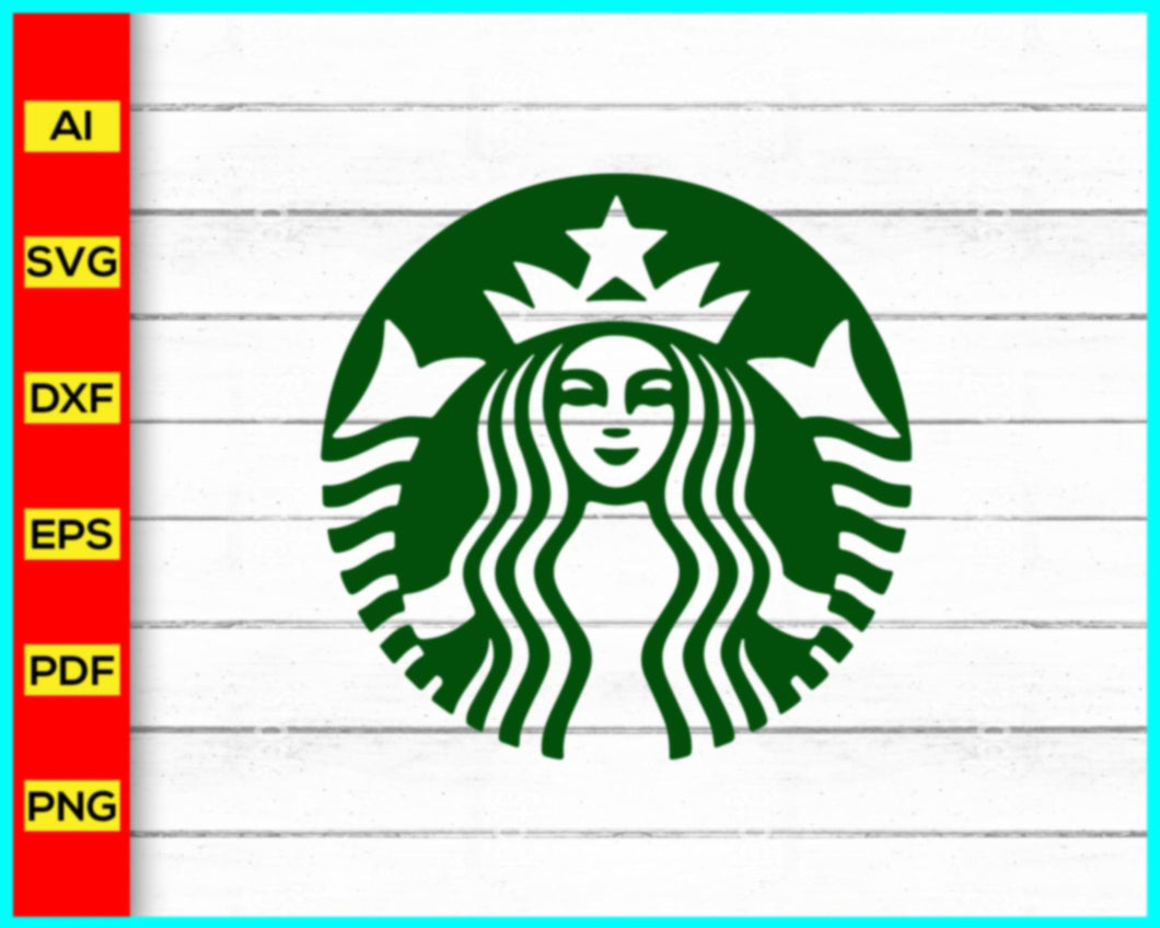 Starbucks Coffee Logo Digital FIles SVG JPG PNG Files, Starbucks Svg, Starbucks Logo Svg, Starbucks Cold Cup Svg, Starbucks Svg - My Store