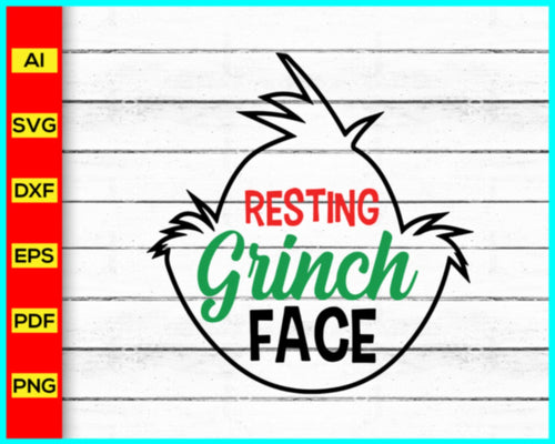 Resting grinch face Svg, Grinch Christmas svg Png, Grinch Face Svg Png, Grinch Svg Png, Christmas Grinch T-Shirts, Merry Grinchmas SVG, Dr. Seuss svg Png - My Store