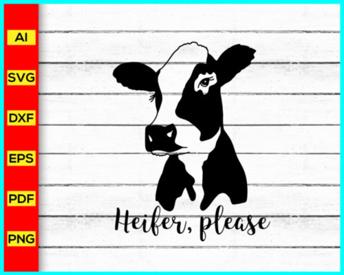 Cow svg png silhouette, Cow Face svg, Bandana Sunglasses svg, Cow Skull svg, Cow with bandana svg, Heifer Please svg, Floral Cow Skull svg - My Store