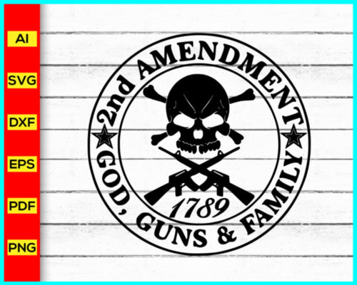 2nd Amendment Svg Png Silhouette, Cricut, Decal, Sticker, homeland security svg, gun control Svg, American Flag Svg, Second Amendment Svg Png - My Store