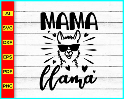 Llama Svg png silhouette, Be llamazing svg, Fa La La La La Svg, No prob Llama svg, No Drama llama svg, Mama Llama Svg, Cut file for cricut - My Store